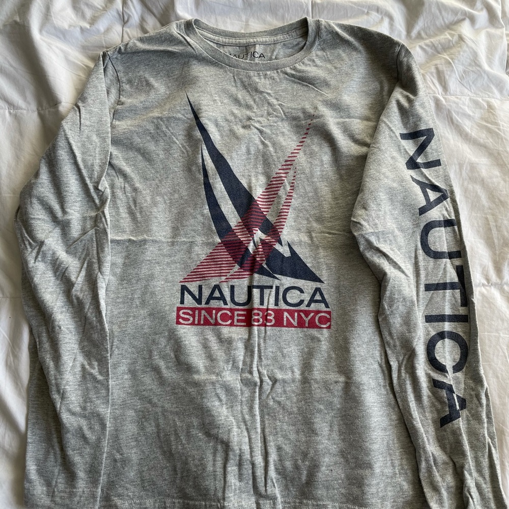 Mens Nautica Long sleeves Shirt (M)